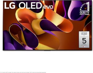 LG 83-Inch OLED evo G4 Smart TV