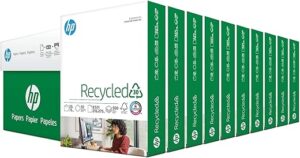 HP 8.5 X 11 Recycled Paper, 112100C