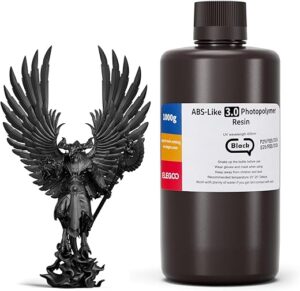 ELEGOO ABS-Like 3.0 3D Printer Resin Black