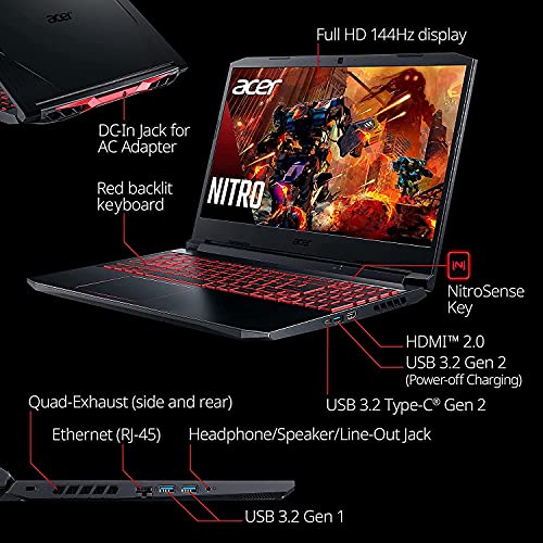 acer Nitro 5 Gaming Laptop 15.6" FHD - Image 2