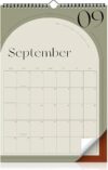 ZICOTO Aesthetic 2024-2025 Wall Calendar Planner