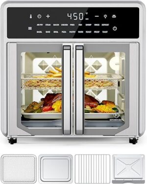 Kitchen Elite Air Fryer French Door Toaster Oven Combo
