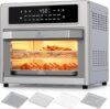 Kitchen Elite Air Fryer Toaster Oven Combo, 26.4 Qt