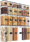 PRAKI Airtight Food Storage Containers Set – 24 PCS