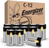 Energizer Alkaline Power C Batteries, 12 Pack