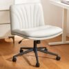 Marsail Armless Office Desk Chair With Wheels