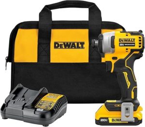 DEWALT Atomic 20V-Max Brushless Impact Driver Kit