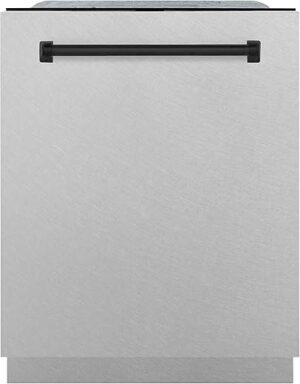 ZLINE Autograph Edition 24″ Top Control Dishwasher DWMTZ-SN-24-MB