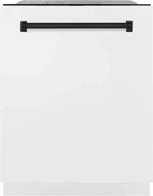 ZLINE Autograph Edition 24″ Top Control Dishwasher DWMTZ-WM-24-MB