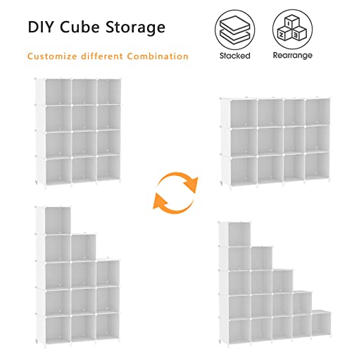 AWTATOS Cube Storage Organizer - 12 Cube Bookshelf - Image 5