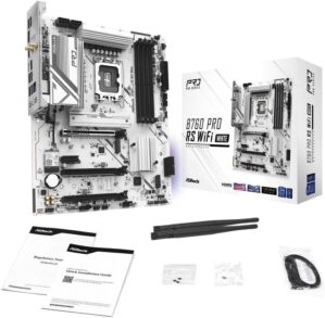 ASRock B760M Pro RS WiFi White Motherboard