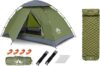 Night Cat Backpacking Tent With Inflatable Sleeping Pad