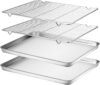 Wildone Baking Sheet & Rack Set, Stainless Steel