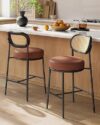 VASAGLE Bar Stools Set Of 2, Counter Height