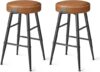 VASAGLE Bar Stools Set Of 2, Mid-Century