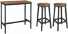 VASAGLE Bar Table And 2 Bar Stools, Industrial Design