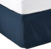 Amazon Basics Basics Lightweight Pleated Bed Skirt, Queen