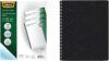 Fellowes Binding Covers, Transparent PVC & Classic Grain