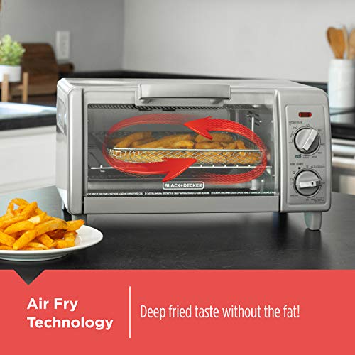 BLACK+DECKER Crisp N Bake Air Fry Toaster Oven TO1785SG - Image 3