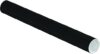 Aviditi Black Mailing Tubes With Caps, 2″x18″, 50-Pack