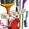 Berry Ave Broom Holder Wall Mount Organizer
