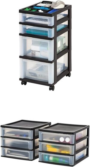 IRIS Bundle Of Craft Organizer & Desktop Organizer