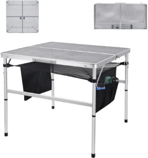Nice C Camping Kitchen Station + Grill Table