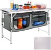 VEVOR Camping Kitchen Station With Storage Organizer