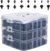 Guteauto Car Retainer Clips Fasteners Kit Set