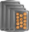 NBFTLTOP Carbon Steel Non-Stick Baking Sheet Set