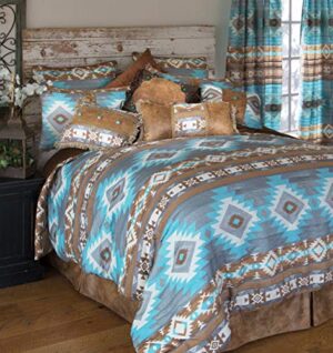 CARSTENS, INC. Wrangler Woven Chenille 5-Piece Bedding Set