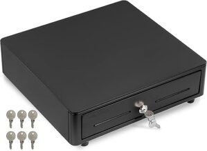 Volcora Cash Register Drawer With Removable Coin Tray