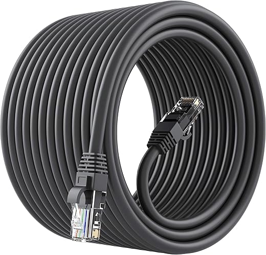 GearIT Cat 6 Ethernet Cable CCA, 30ft