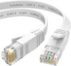 Folishine Cat 6e Ethernet Cable 10 Ft, Flat
