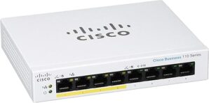 Cisco CBS110-8PP-D Unmanaged Switch, 8 Port