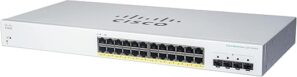 Cisco CBS220-24T-4G Smart Switch, 24 Port GE