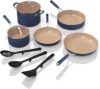 Ninja Ceramic Cookware Set, 11-Piece, Navy
