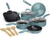 Goodful Ceramic Nonstick Pots And Pans Set, 12-Piece