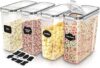 Utopia Kitchen Cereal Containers Airtight Storage, 4 Pack