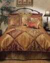Austin Horn Classics Chateau Royale Comforter Set, Burgundy (CHA-NEW21-CK)