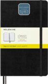 Moleskine Classic Expanded Notebook, Large Squared/Grid, 400 Pages