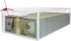 Nadex Clear Acrylic Cash Box With Cover