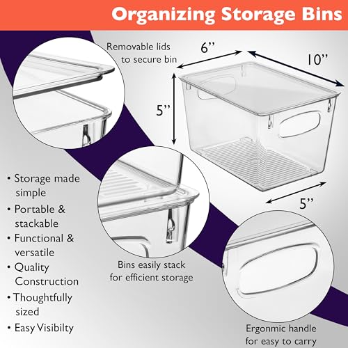 ClearSpace Plastic Pantry Organization Storage Bins - Image 2