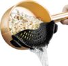 AUOON Clip On Silicone Strainer For Pots