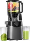 LUIXXN Cold Press Juicer, 6.8″ Large Chute