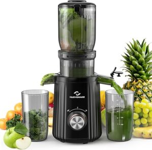 Nuovoware Cold Press Juicer With Large Chute