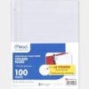 Mead College Ruled Filler Paper, Reinforced, 38037