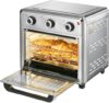 Panana Compact Airfryer Toaster Oven, 1400W 21QT