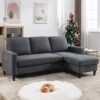 Siiejia Convertible Sectional Couch With Storage