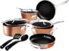 GOTHAM STEEL Copper Non Stick Cookware Set, 10 Pc